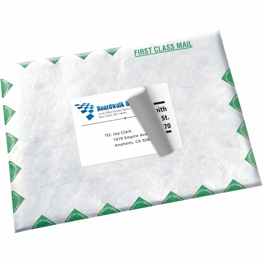 Avery® Shipping Labels, Permanent Adhesive, 4" x 6" , 20 Labels (5292) - 4" Width x 6" Length - Permanent Adhesive - Rectangle - Laser, Inkjet - White - Paper - 1 / Sheet - 20 Total Sheets - 20 Total Label(s) - 20 / Pack