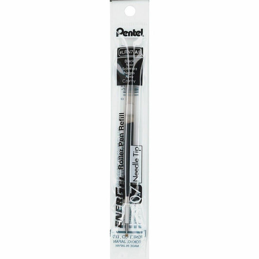 EnerGel Retractable Liquid Pen Refills - 0.70 mm , Medium Point - Blue Ink - Smudge Proof, Smear Proof, Quick-drying Ink, Glob-free, Smooth Writing - 12 / Box
