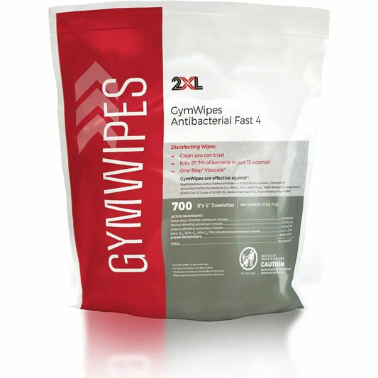2Xl Gymwipes Antibacterial Towelettes
