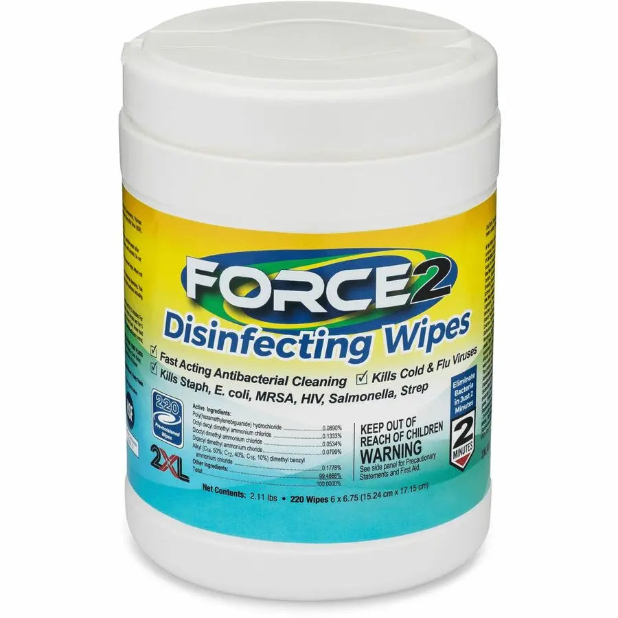 2Xl Force2 Disinfecting Wipes