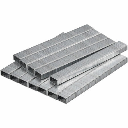 Bostitch PowerCrown 1/4" Standard Premium Staples - Standard - 1/4" Leg - 1/2" Crown - Holds 20 Sheet(s) - for Paper - Chisel Point, Galvanized - Silver - High Carbon Steel - 0.9" Height x 2.3" Width x 4.1" Length - 210 Per Strip - 5000 / Box
