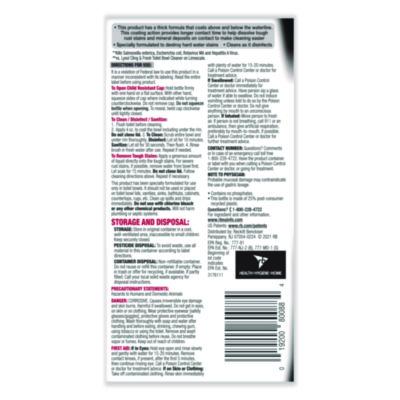 LYSOL® Brand Disinfectant Toilet Bowl Cleaner w/Lime/Rust Remover, Atlantic Fresh Scent, Angle-Neck Bottle