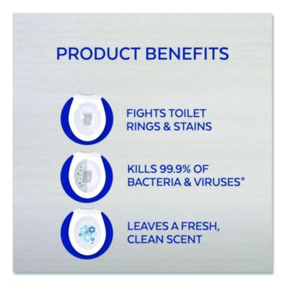 LYSOL® Brand Disinfectant Toilet Bowl Cleaner w/Lime/Rust Remover, Atlantic Fresh Scent, Angle-Neck Bottle