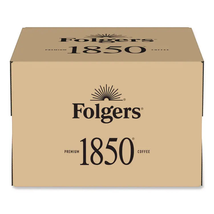 1850 Black Gold Roast Ground Coffee, 12 oz Canister, 6/Carton (FOL12722)