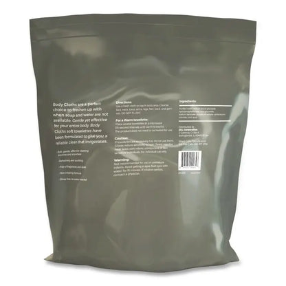 2XL Performance Body Cloths, 1-Ply, 6 x 8, Unscented, White, 700/Pack, 2 Packs/Carton (TXLL336)