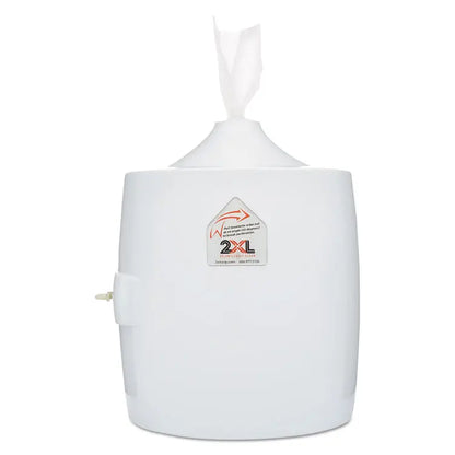 2XL Contemporary Wall Mount Wipe Dispenser, 11 x 11 x 13, White (TXLL82)
