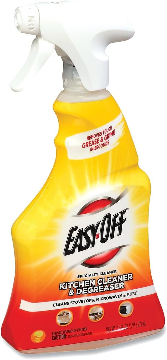 EASY-OFF® Kitchen Degreaser, 16 oz Spray Bottle