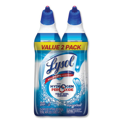 LYSOL® Brand Toilet Bowl Cleaner with Hydrogen Peroxide, Ocean Fresh Scent