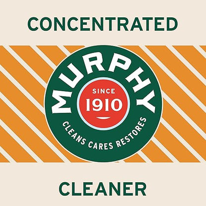 Murphy Oil Soap Concentrated Formula, Wood Cleaner, No-Rinse Floor Cleaner, Citronella Oil Scent, 32 fl oz Bottle (3 Pack)