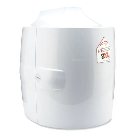 2XL Contemporary Wall Mount Wipe Dispenser, 11 x 11 x 13, White (TXLL82)